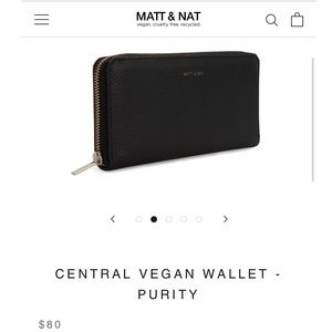 Matt and Nat zip wallet. Brand new in packaging.